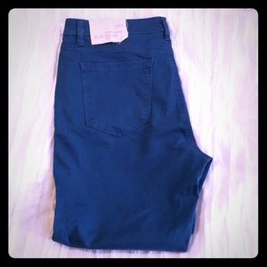 NWT LOFT blue modern straight  14